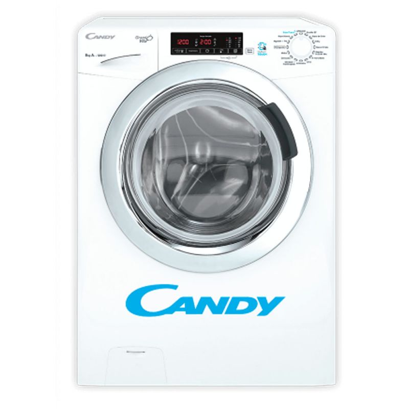 Candy Lavarropas GVS128 Smart Touch 8Kg 1200RPM Color Mix Blanco