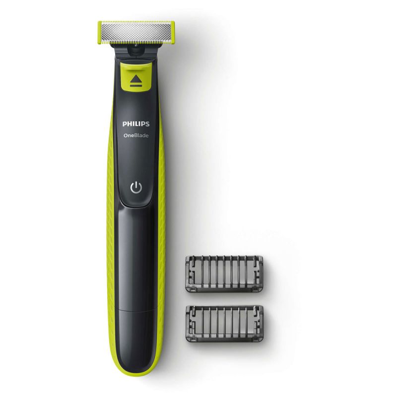 Cortabarba Philips QP2521 OneBlade Verde