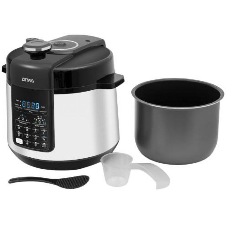 fuente sanar Nathaniel Ward Atma Olla a Presion OP3016N 6Lts 1100W- Inox