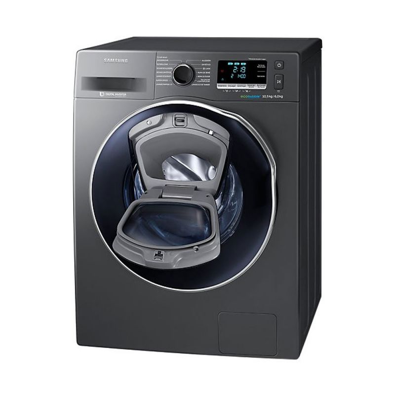 LavaSecarropas Samsung  WD10K6410OX 10/ 6kg Inverter Inox