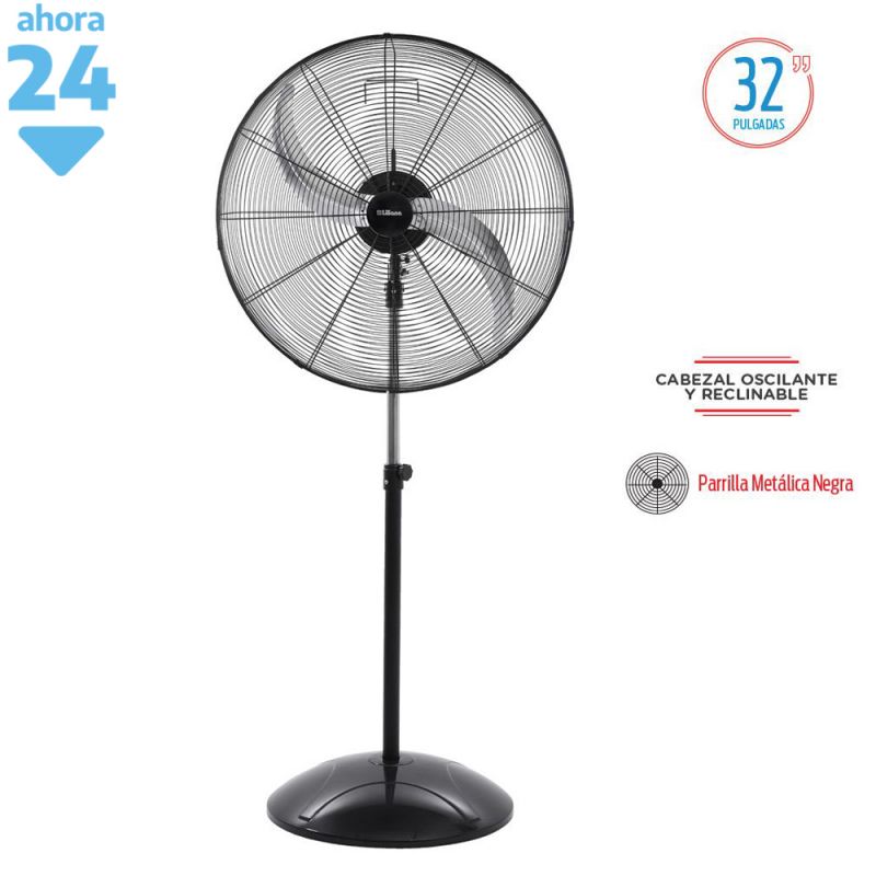 Ventilador de Pie 32" Liliana VPI32 Industrial 280W