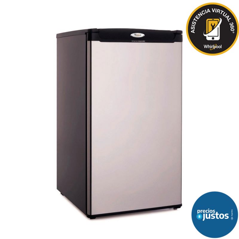 Heladera Bajo Mesada 117Lts Whirlpool WRX12K1/2 Inox