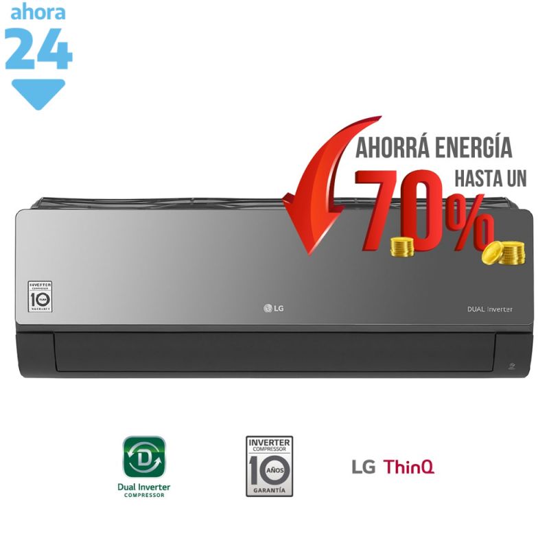 LG Aire Acond. Art Cool 3000FC S4-W12JARPA Frío/calor Inverter