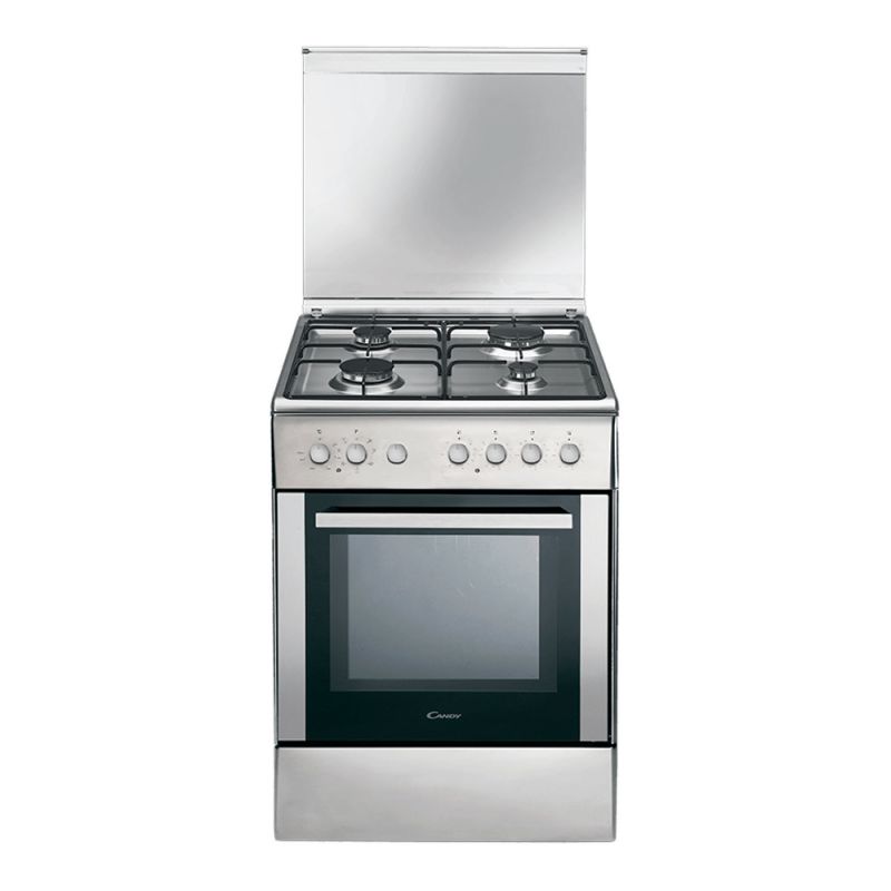 Candy Cocina 4H 60cm CCG6503PX anafe Gas / horno Elect. Inox