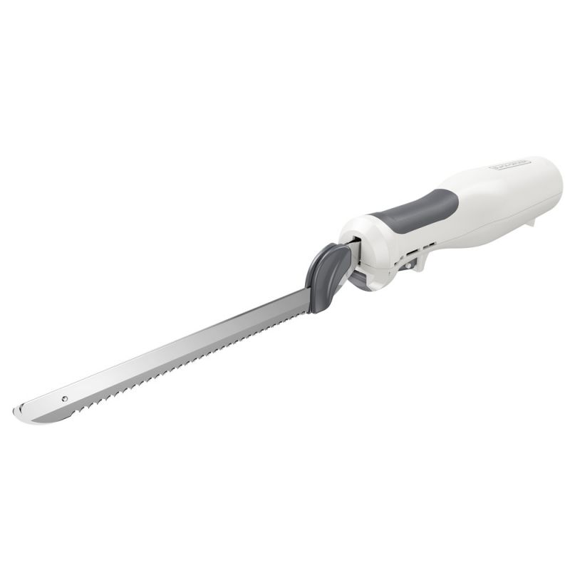 Cuchillo Eléctrico Black & Decker EK500W-AR ComfortGrip Blanco