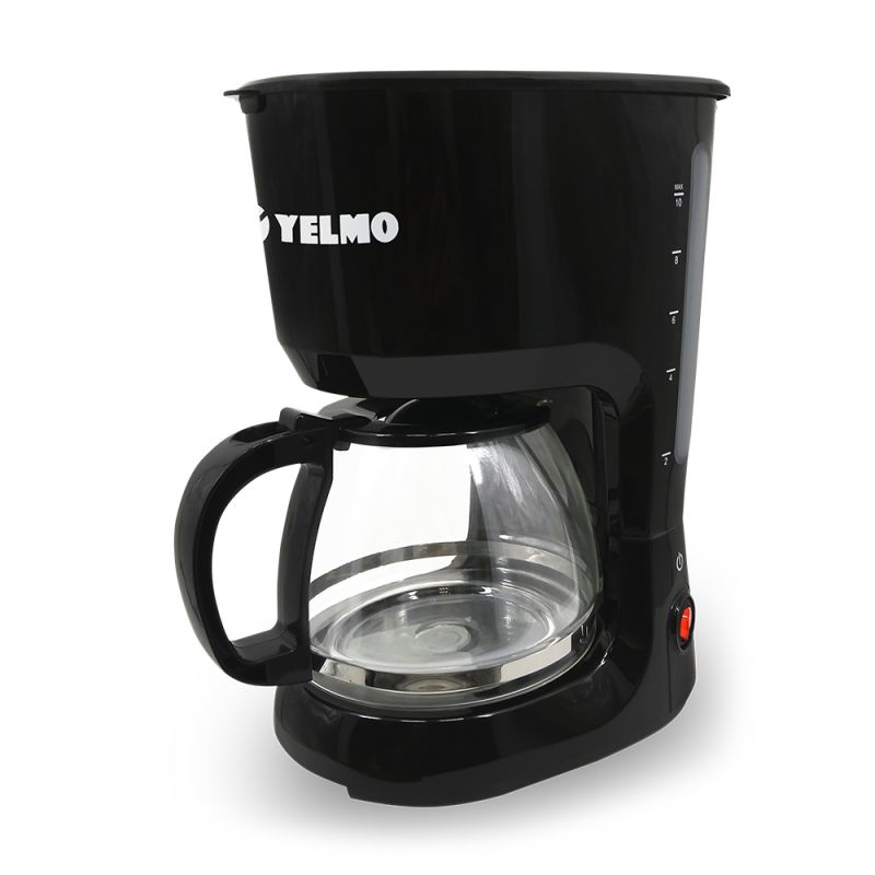 Cafetera de Filtro 12 tazas Yelmo CA-7108 Negro