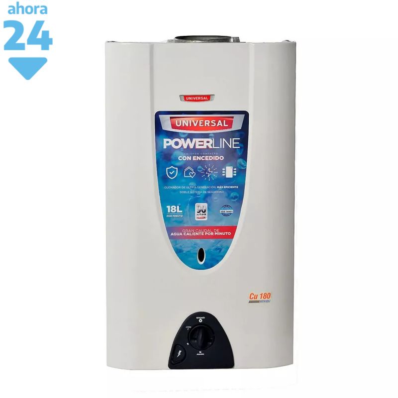 Calefón Universal EcoSmart 18 Lts.  CSU180 Automático Blanco