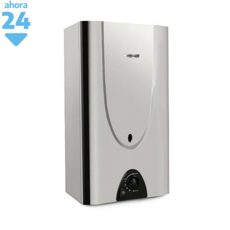 Calefón 18Lts Universal EcoSmart CSU 180 Superautomático Tiraje Natural Inox