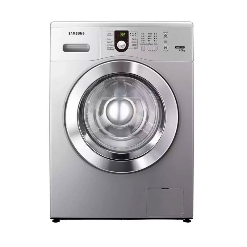 Lavarropas Automático Samsung SAWW65MONHUU 6.5kg 1000rpm Silver