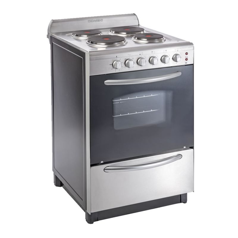 Domec Cocina Electrica CEXG-51043 56 cm Acero Inox.