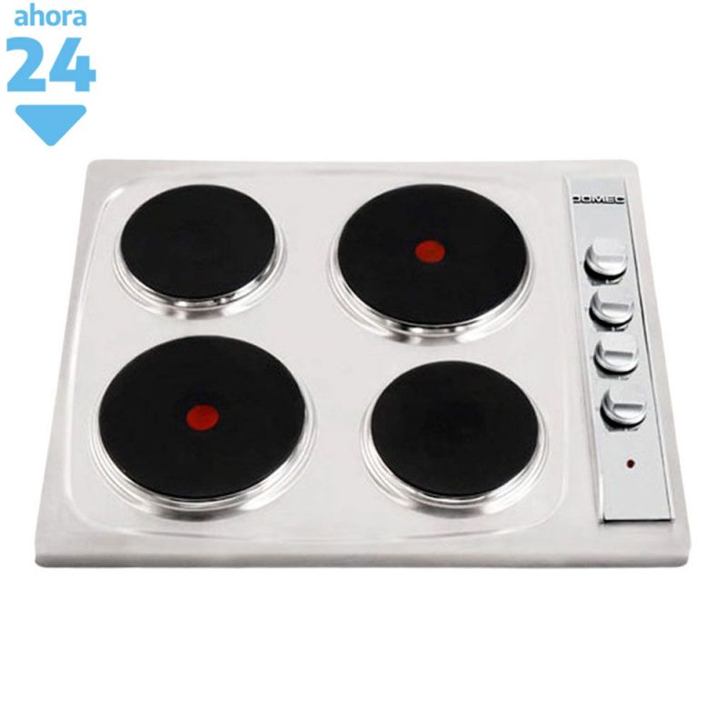 Anafe Eléctrico 4H Domec AEXG-53896 Acero Inox
