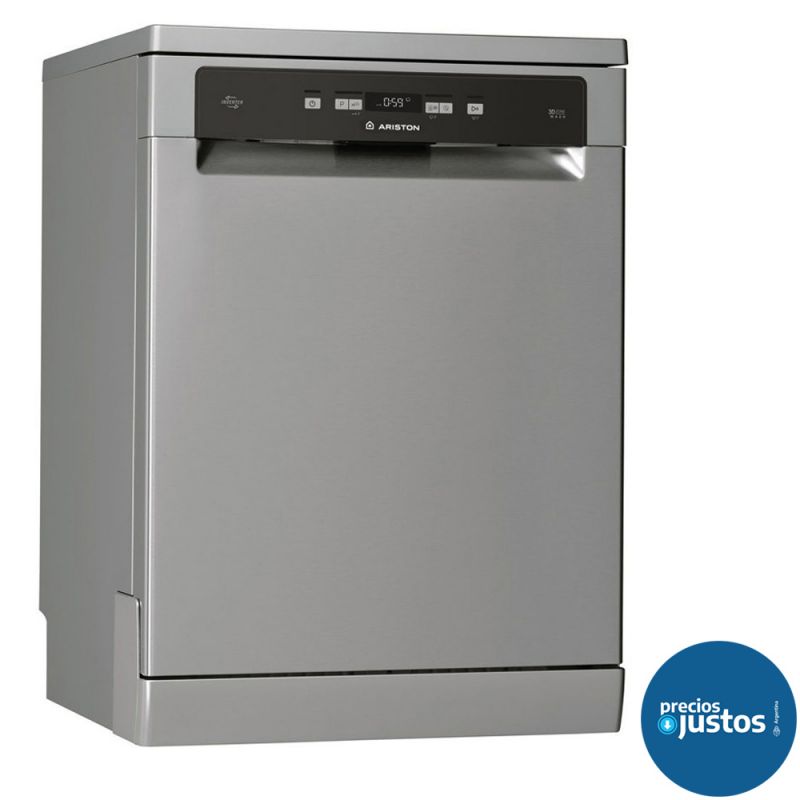 Lavavajillas 14 Cubiertos Ariston LFO3T121 W X AG  Inverter Inox