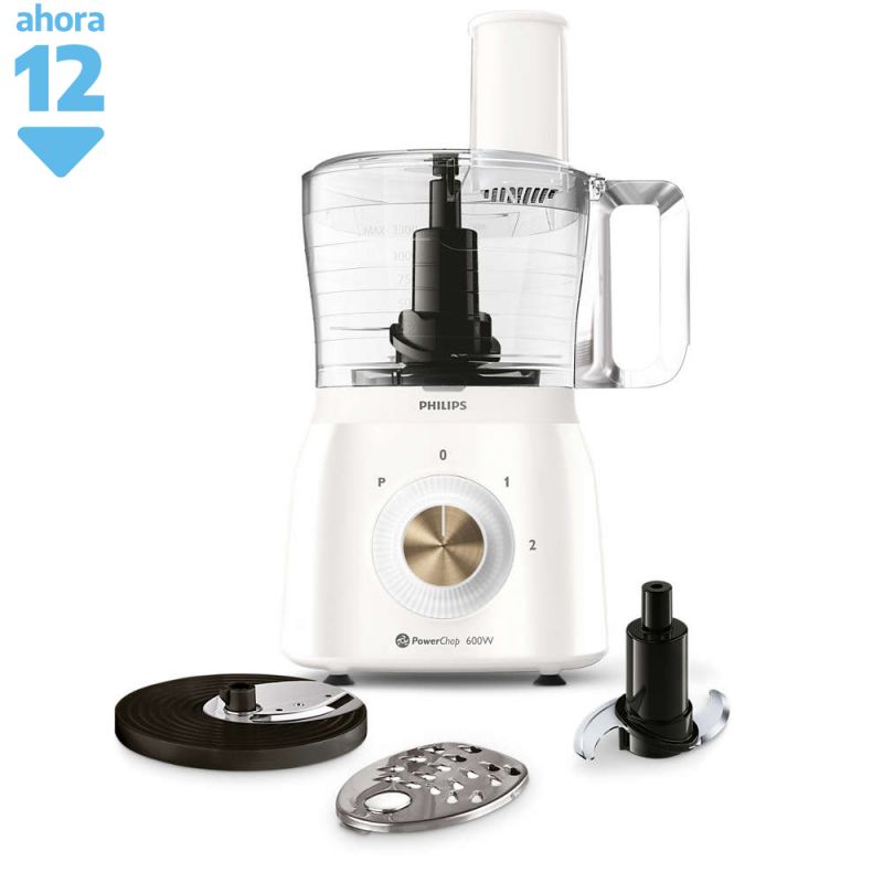 Procesadora Philips HR7615 Viva Collection 600W