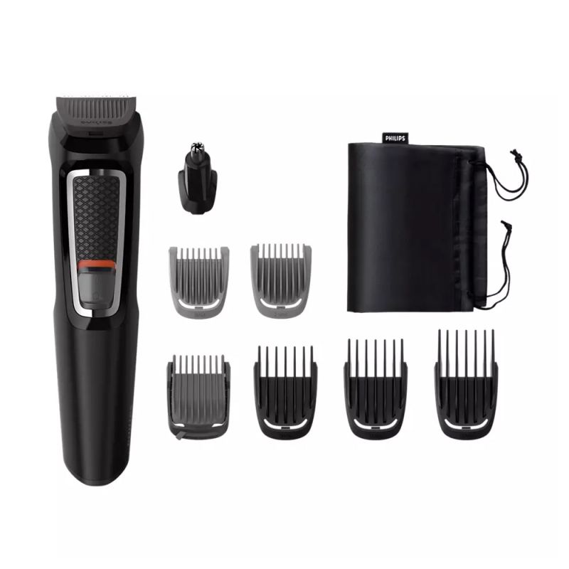 Cortabarba Philips Multigroom MG3730 8 en 1 Negro