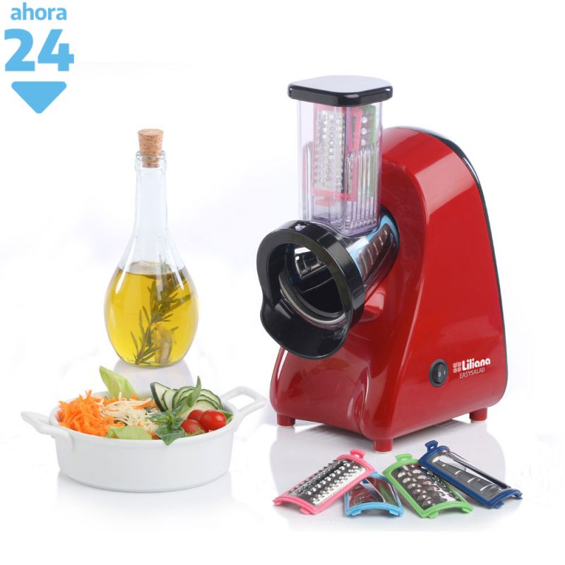 Multi Rallador Rebanador Liliana Easysalad ASM100 Rojo