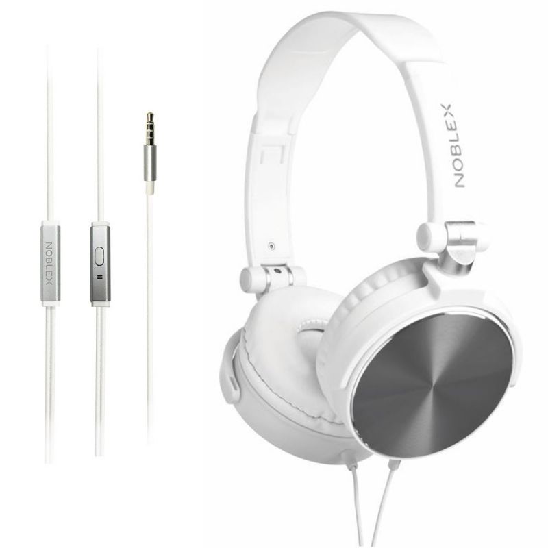 Auricular Manos libres Noblex HP107WS Plegable Blanco