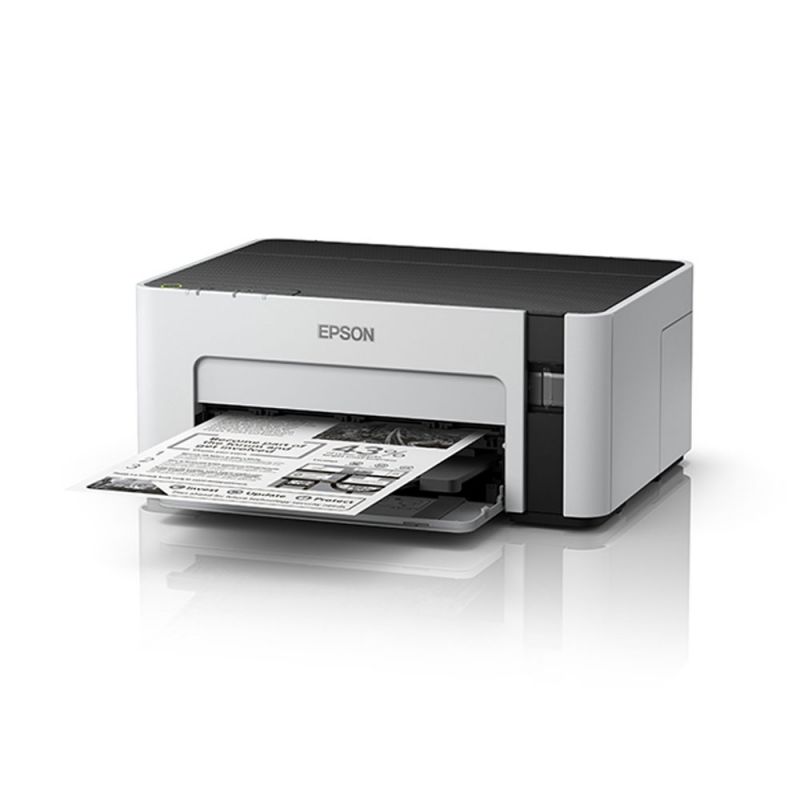 Epson Impresora inalambrica Blanco y Negro EcoTank M1120