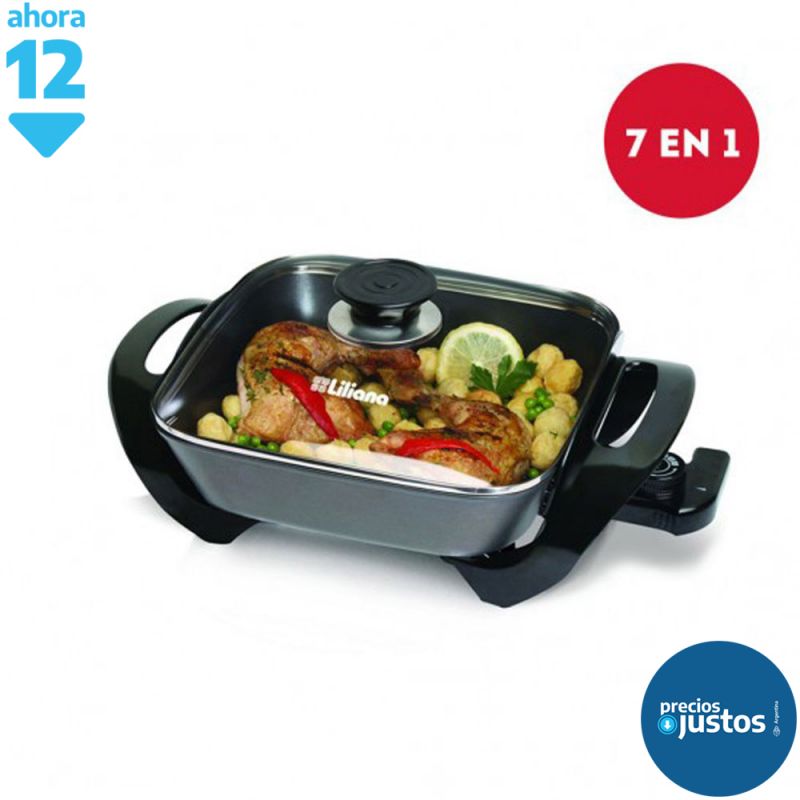 Cocina Eléctrica Liliana Kitchinet AK100 7 en 1