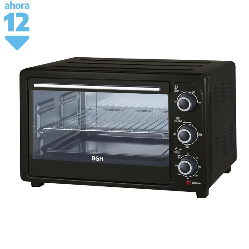 Horno Eléctrico 40Lts BGH BHE40M19/20 Negro