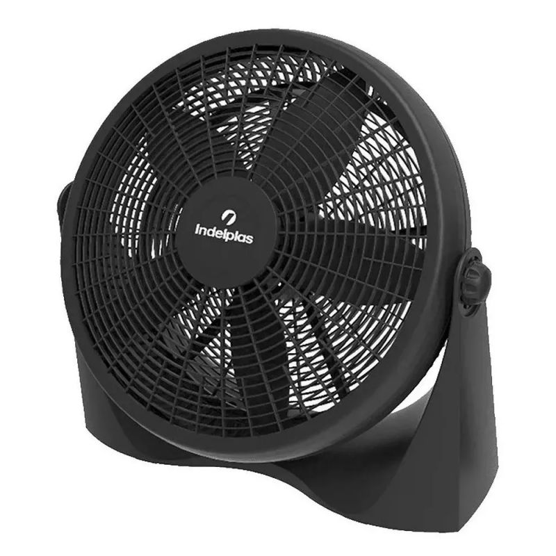 Ventilador Turbo 12" Indelplas IV-12 3 en 1 Negro