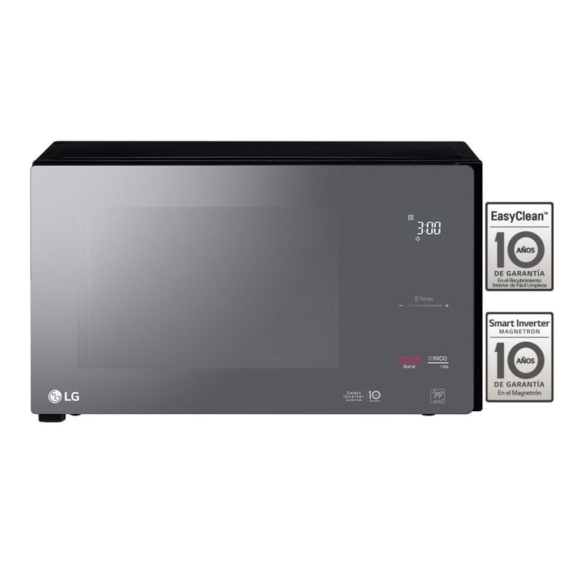 Microondas 42Lts LG MH8298DIR Digital C/Grill Inverter Negro