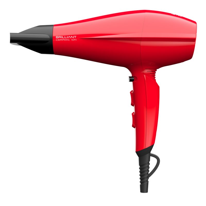 Secador de cabello GAMA Brilliant Ceramic Ion DC/137028 2300W Rojo