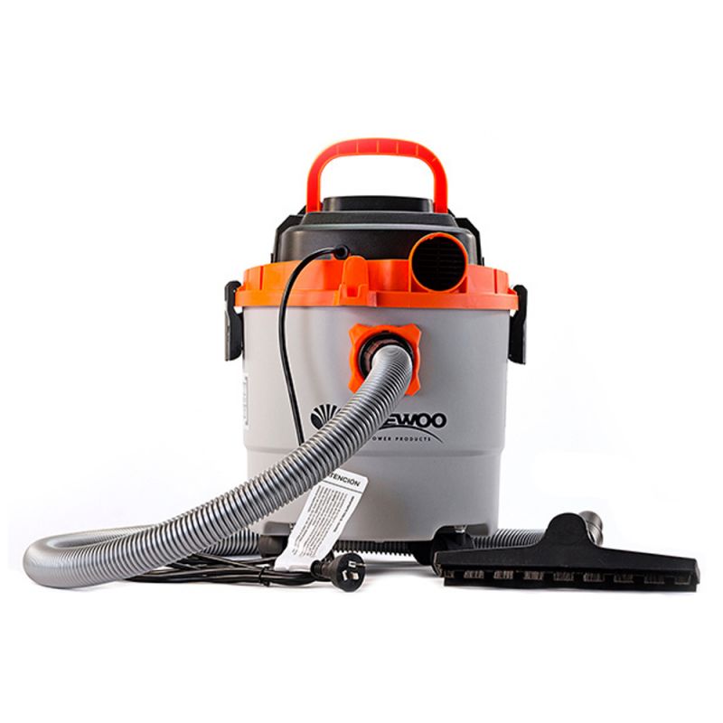 Daewoo Aspiradora DAVC90-15L Húmedo/Seco 1000W Naranja y Gris