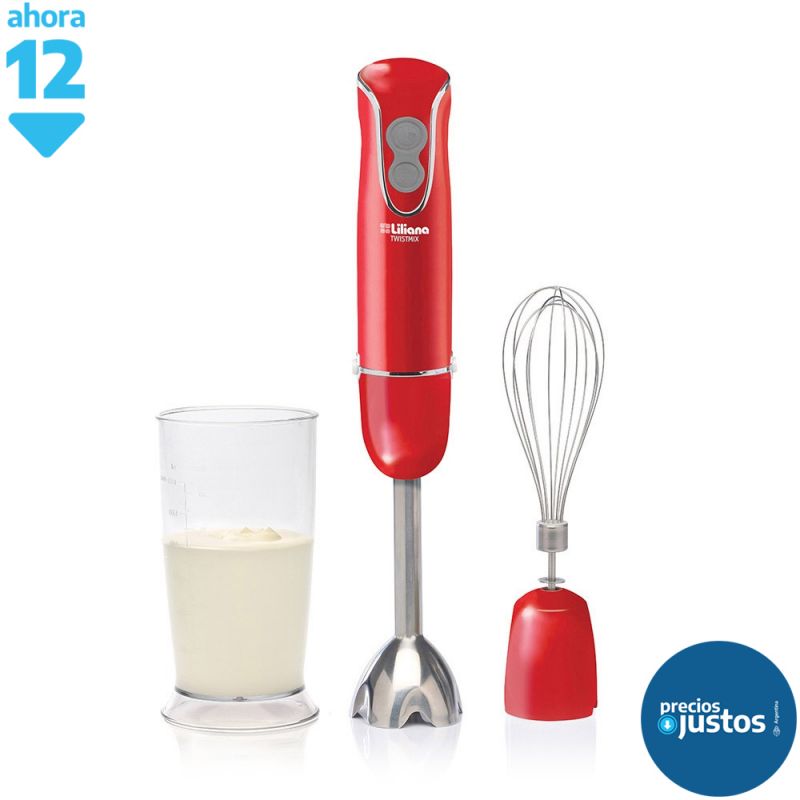 Mixer LilianaTwistmix AH111R Rojo