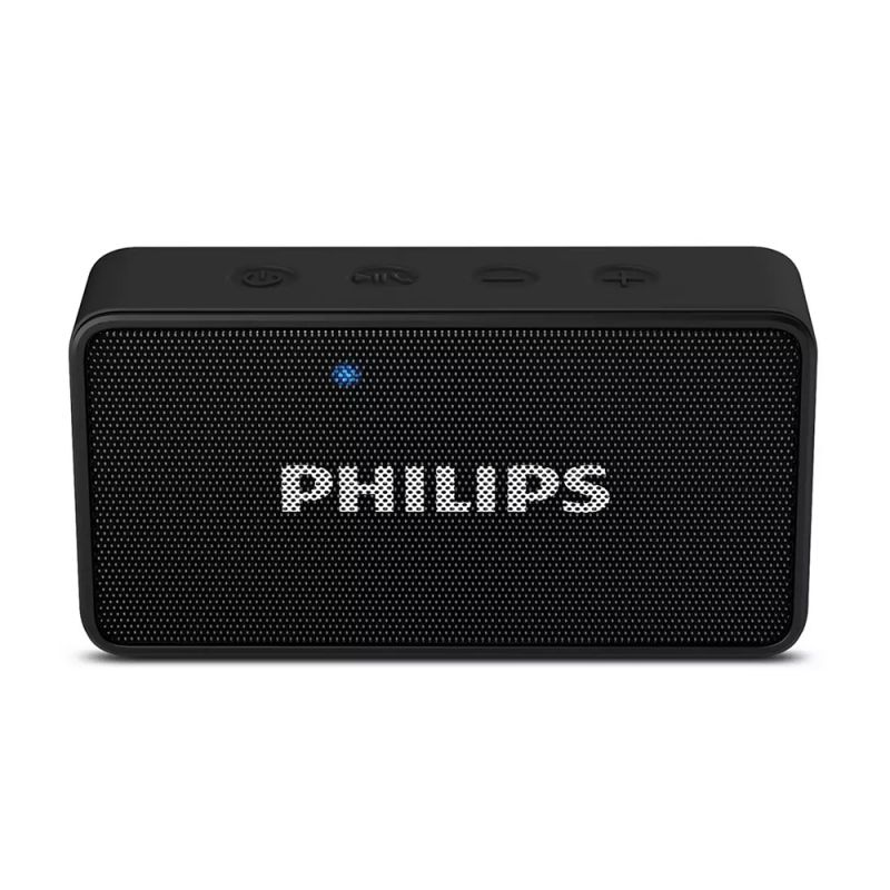 Parlante portátil Bluetooth Philips BT60BK Negro