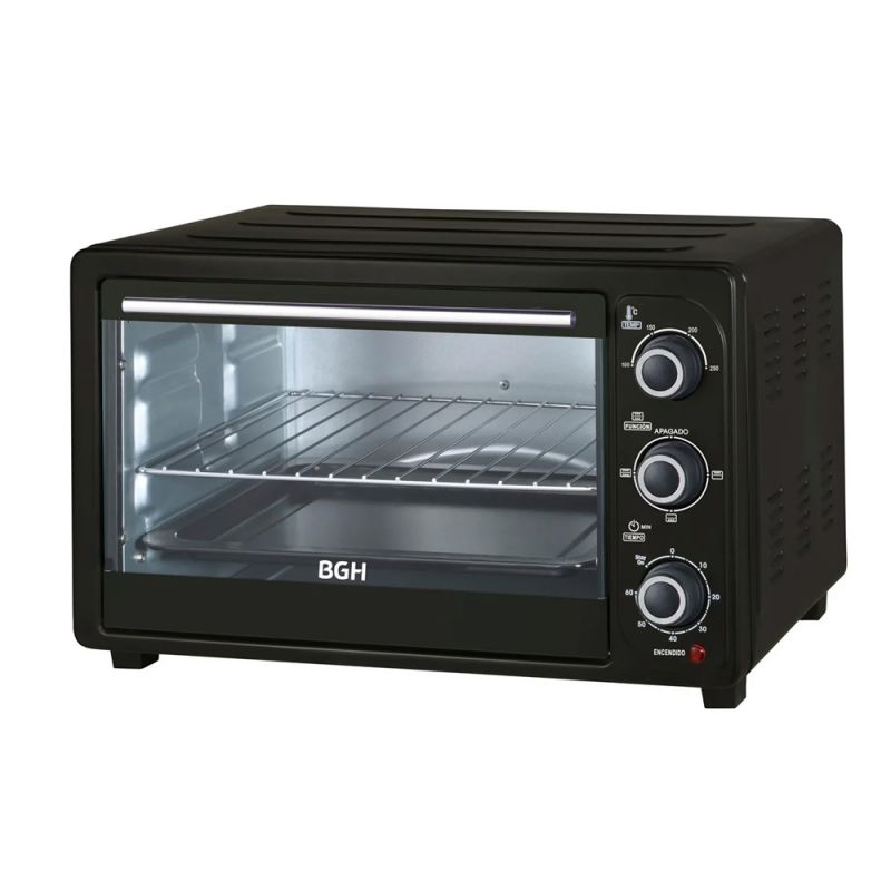 Horno Eléctrico 30Lts BGH BHE30M19 Negro