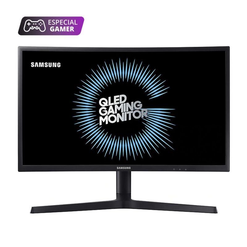 Monitor Curvo Gamer 27" Samsung QLED LC27FG73FQLX Negro