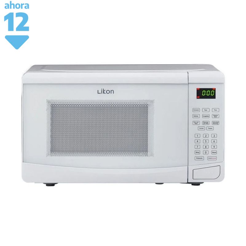 Microondas 20 Lts Likon LI20D-S20 Digital Blanco