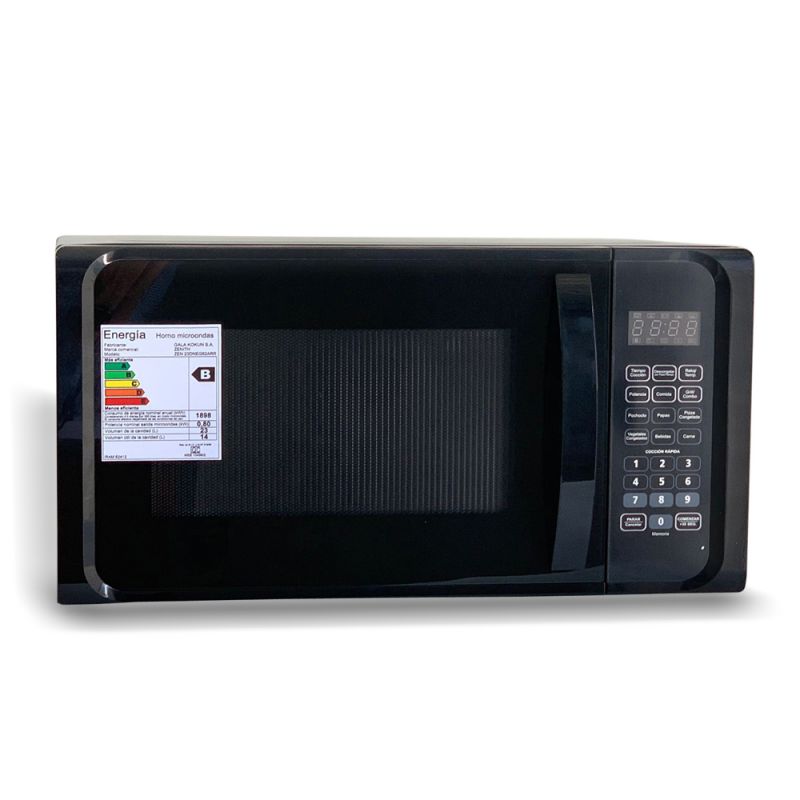 Microondas 23Lts Zenith 23DNEG82ARR Digital Negro