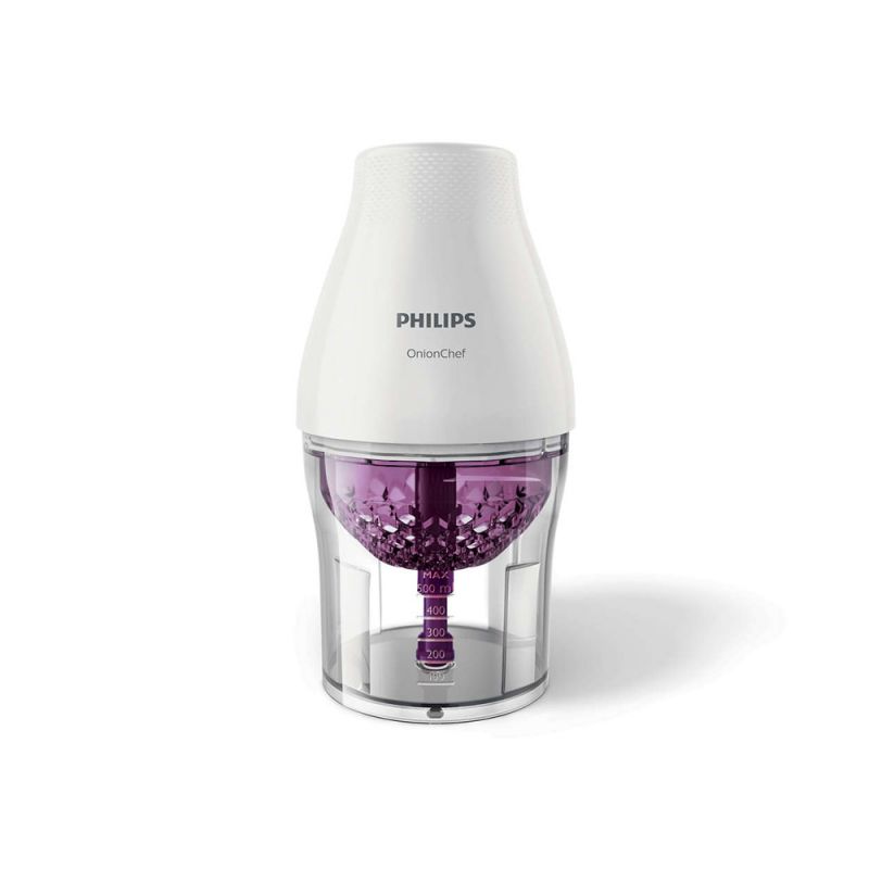 Philips Picadora OnionChef HR2505/00 500w Blanco