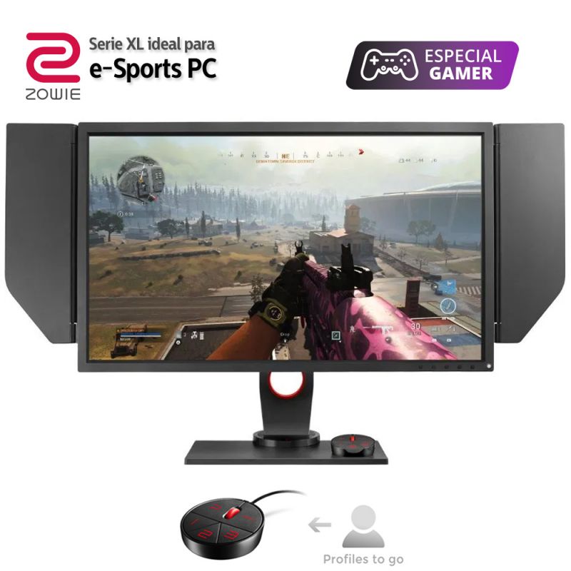 Monitor Gamer 27" BenQ Zowie XL2740 eSports FHD Negro