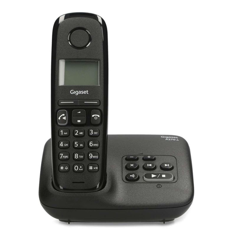 Gigaset Teléfono Inalámbrico A270A M/Libres Negro
