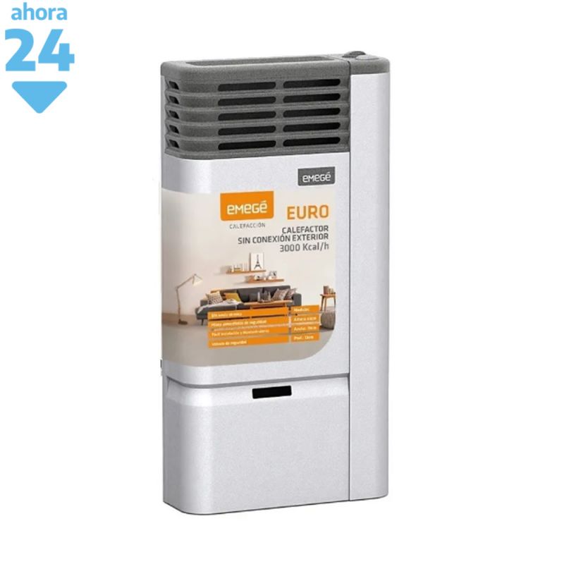 Estufa a Gas Sin Salida Emege EURO 3130ST 3000 Kcal/h