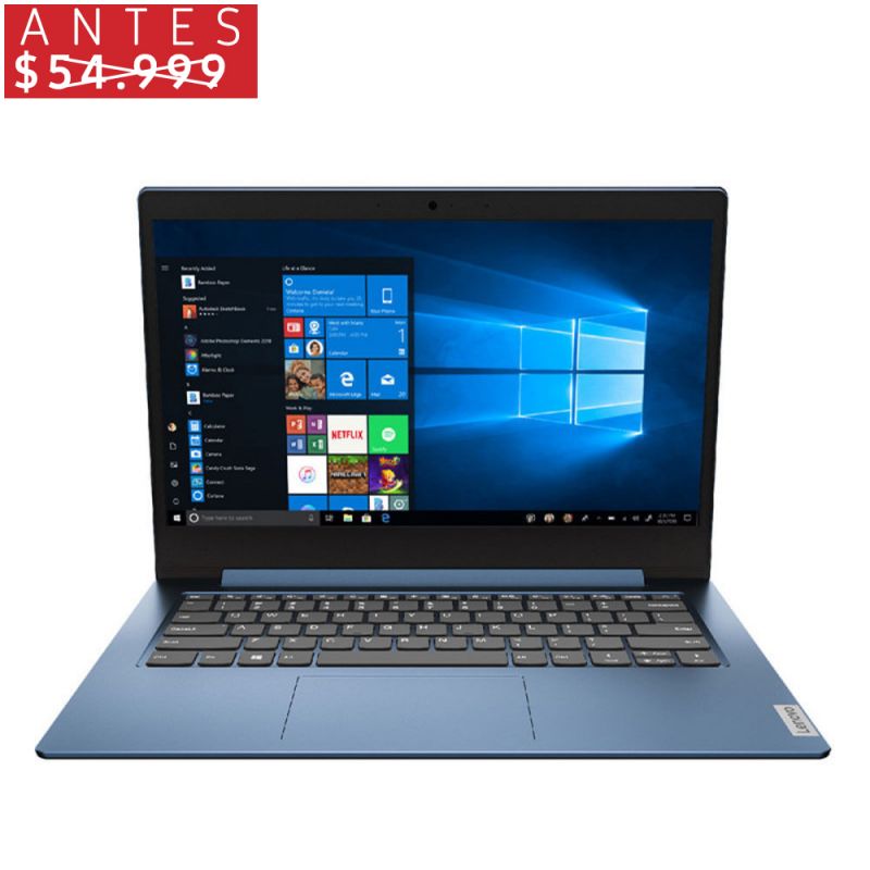 Lenovo Notebook 14” 81VU0065AR 4/64GB W10 Celeste