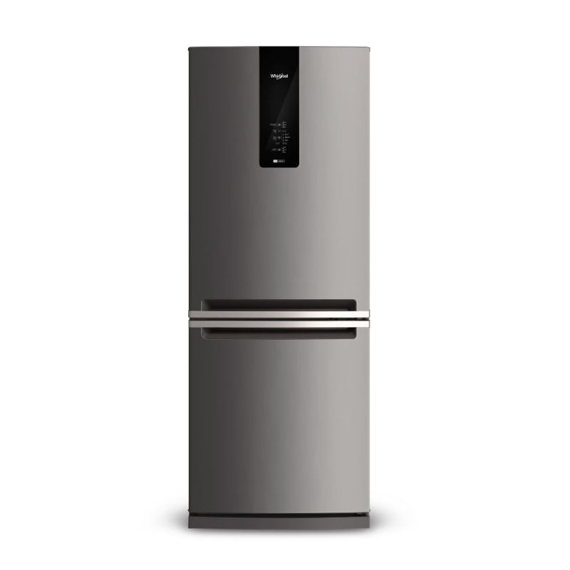 Heladera Combi 443Lts Whirlpool WRE57K2 No Frost Xpert Inverter Inox