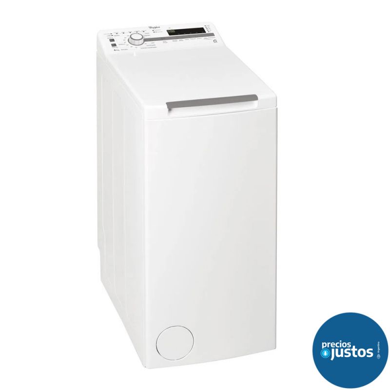 Lavarropas C/Superior Whirlpool WCS60ZB 6kg 1200rpm Blanco
