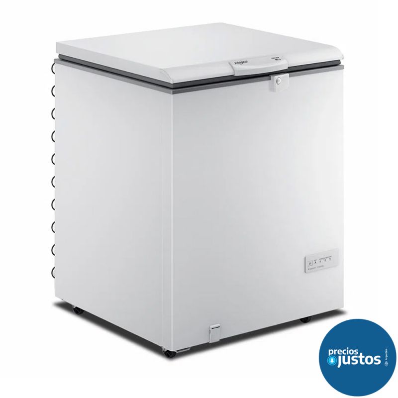 Freezer Horizontal 220 Lts Whirlpool WHA22D1/D2 Blanco