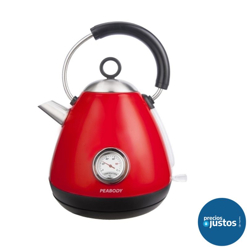 Jarra Eléctrica Peabody PE-KV8215R 1.7Lts Roja