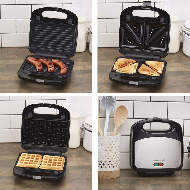 Sandwichera waflera black hotsell and decker