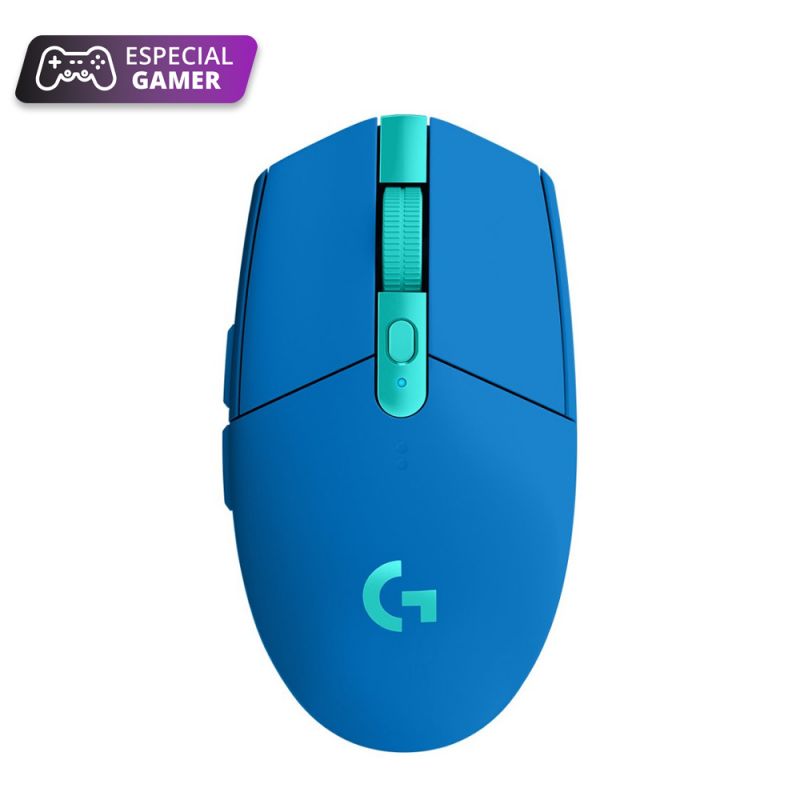 Logitech Mouse inalámbrico LIGHTSPEED G305/6013 Gamer Azul