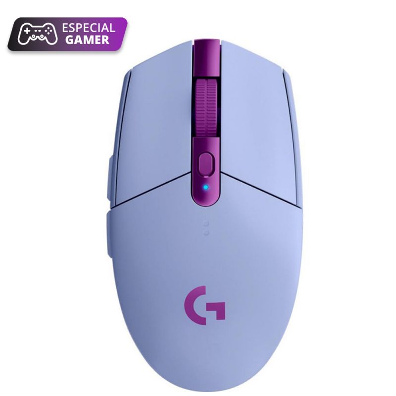 Mouse inalámbrico Gamer Logitech Lightspeed G305 / 6021 Lila