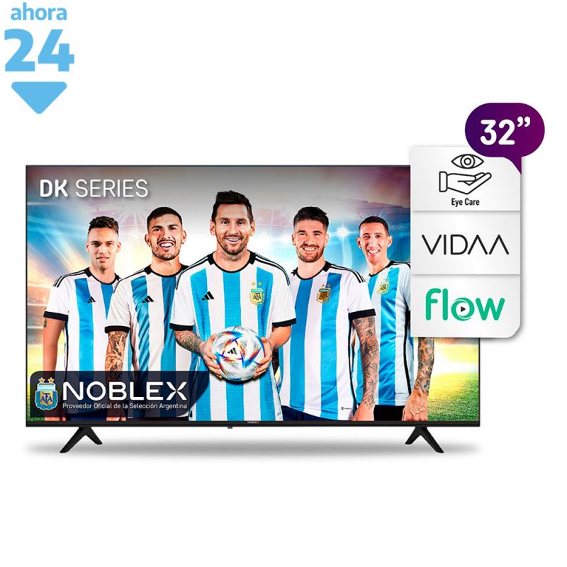 Smart TV 32" Noblex LED HD DK32X5000