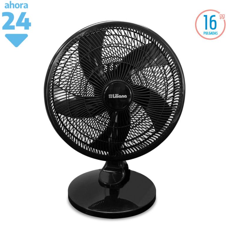 Ventilador de Mesa 16" Liliana VSOP16 Negro