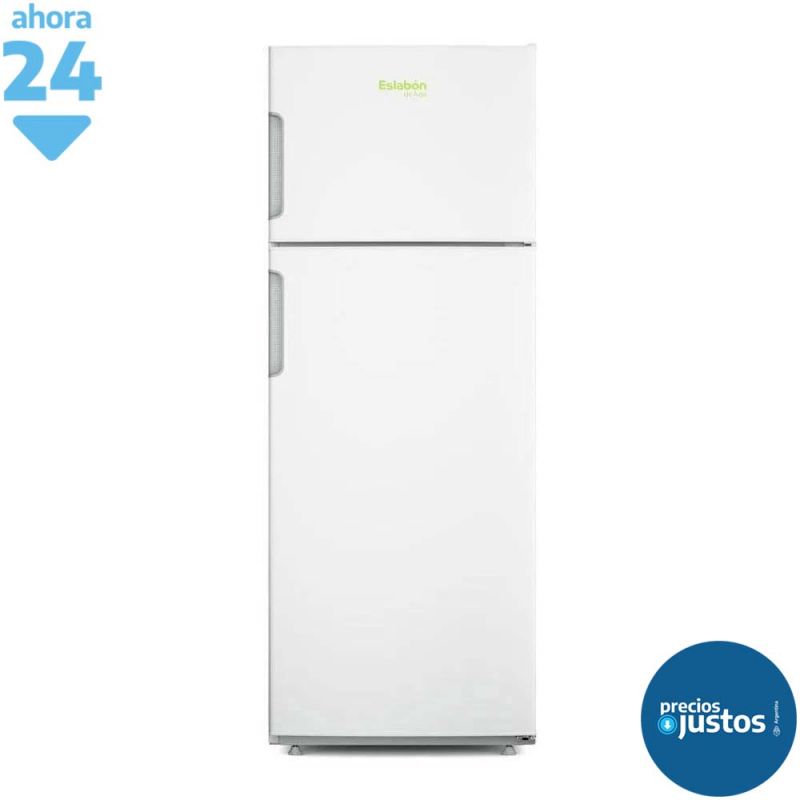 Heladera C/Freezer 326Lts Eslabon de Lujo ERD34AB Blanco