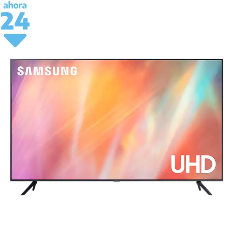 Smart TV 55" Samsung Crystal 4K UHD UN55AU7000GCZB Negro
