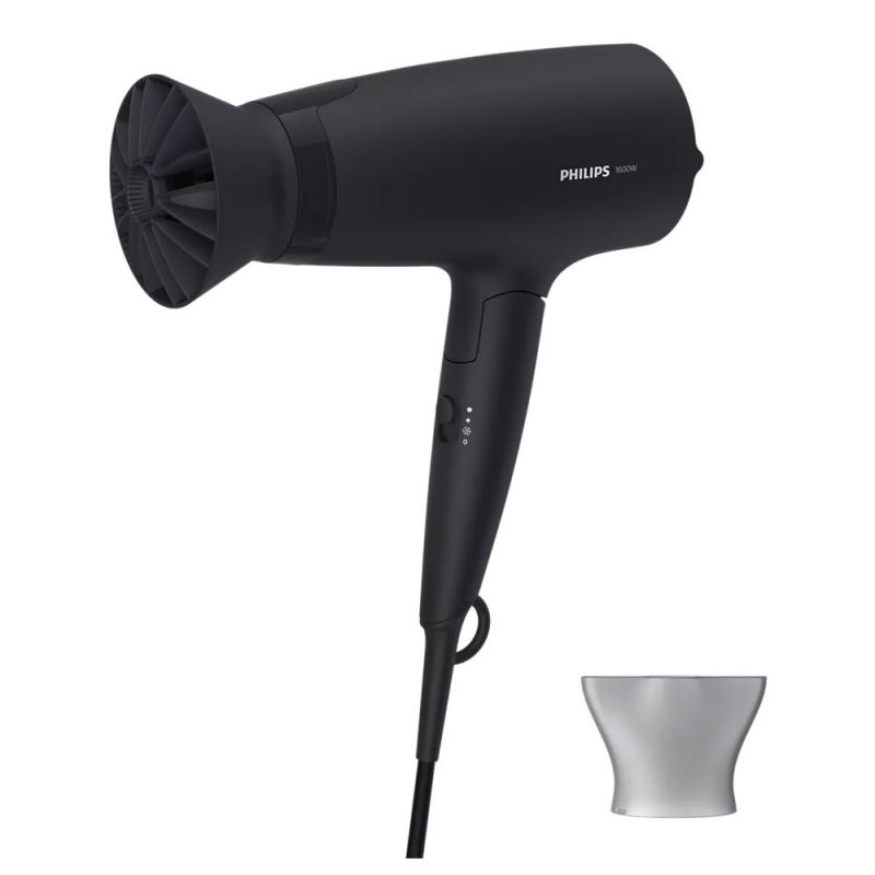 Philips Secador de cabello plegable BHD308/10 ThermoProtect 1600W